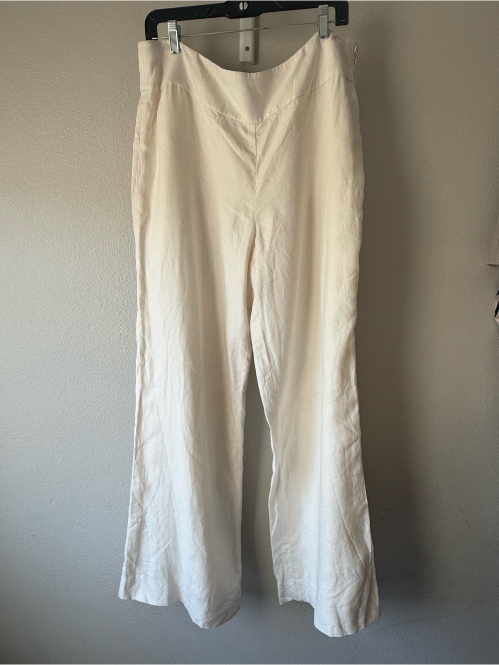 Lauren Ralph Lauren Cream women’s linen pants